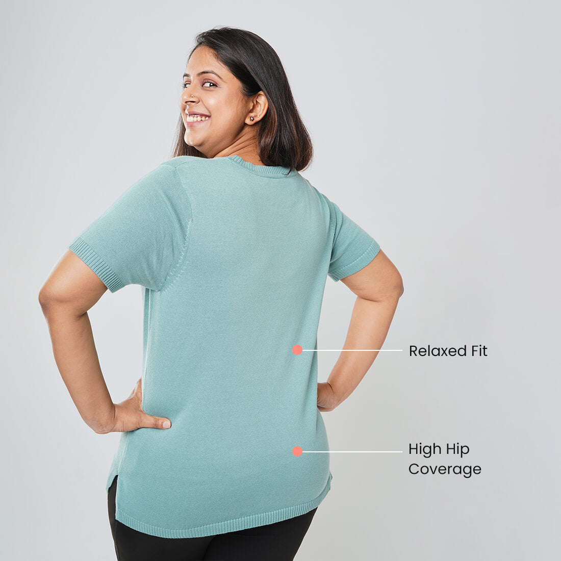 Half Sleeve Cotton Tops for Women & Girls