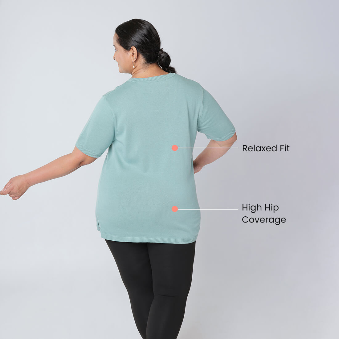 Half Sleeve Cotton Tops for Women & Girls