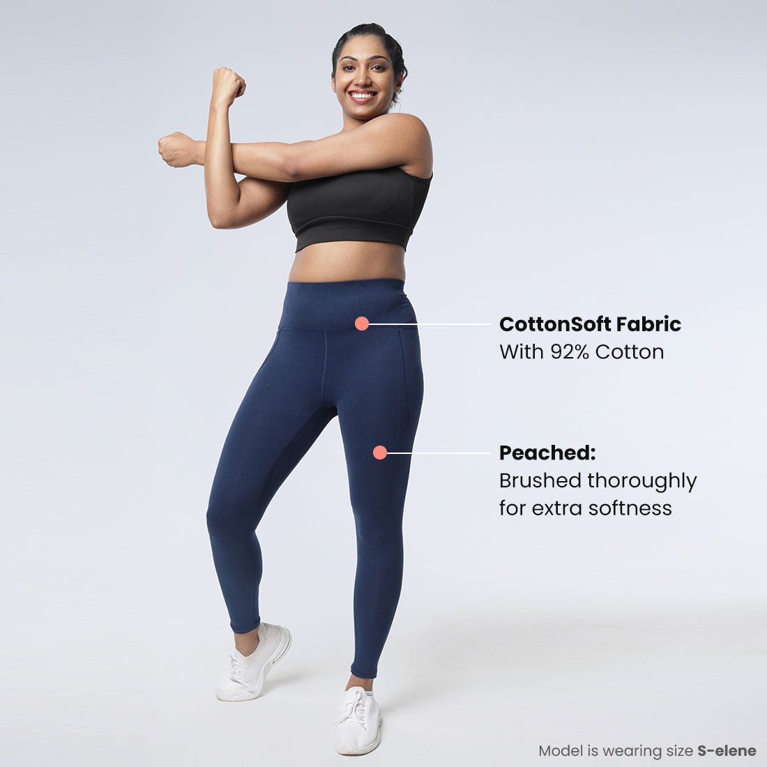 Groove-In Cotton Leggings - BlissClub