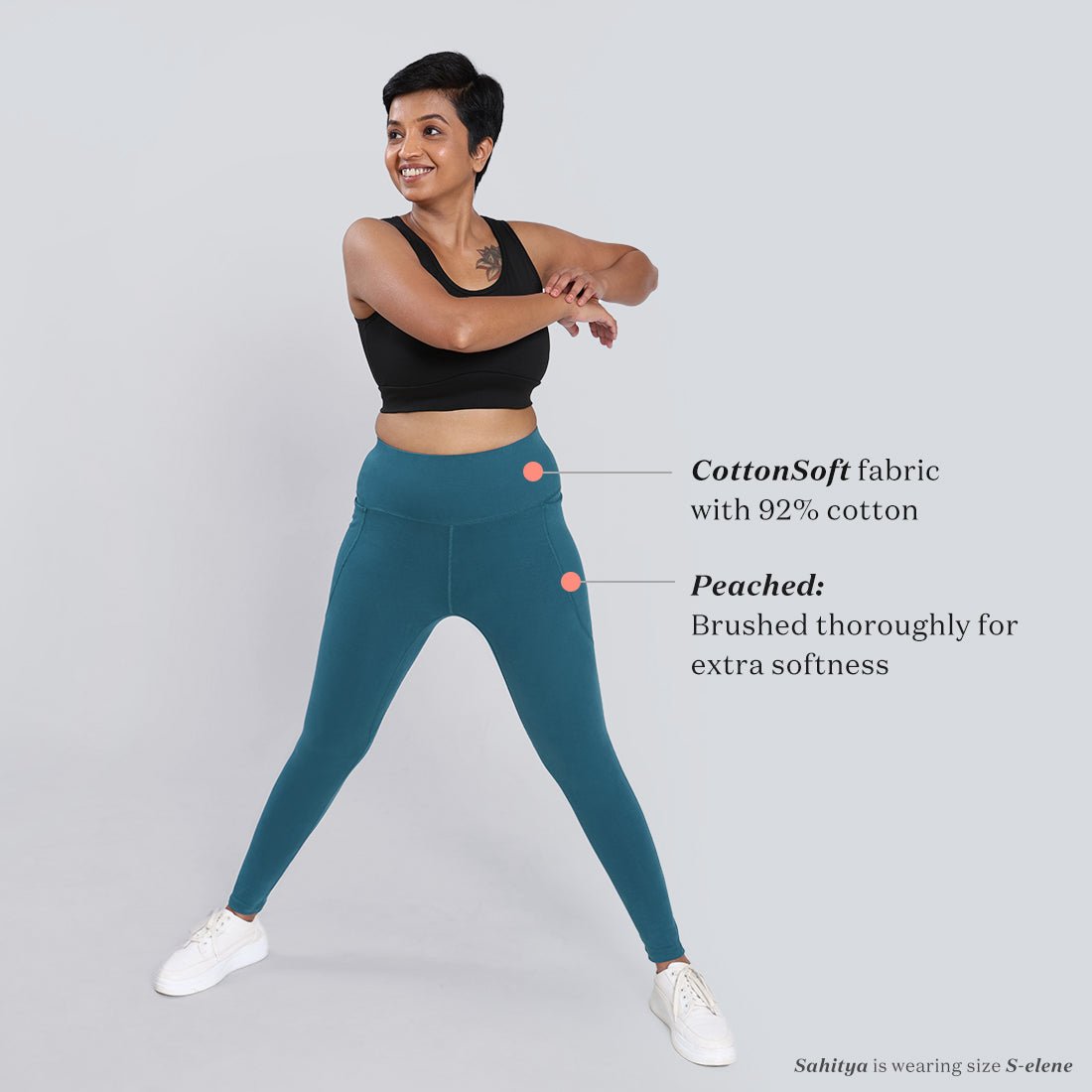 Groove-In Cotton Leggings - BlissClub