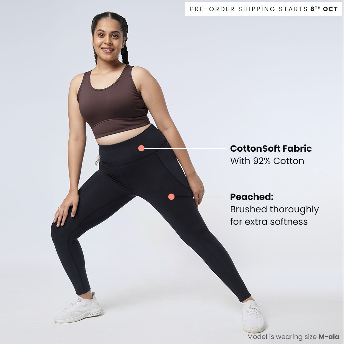 Groove-In Cotton Leggings - BlissClub