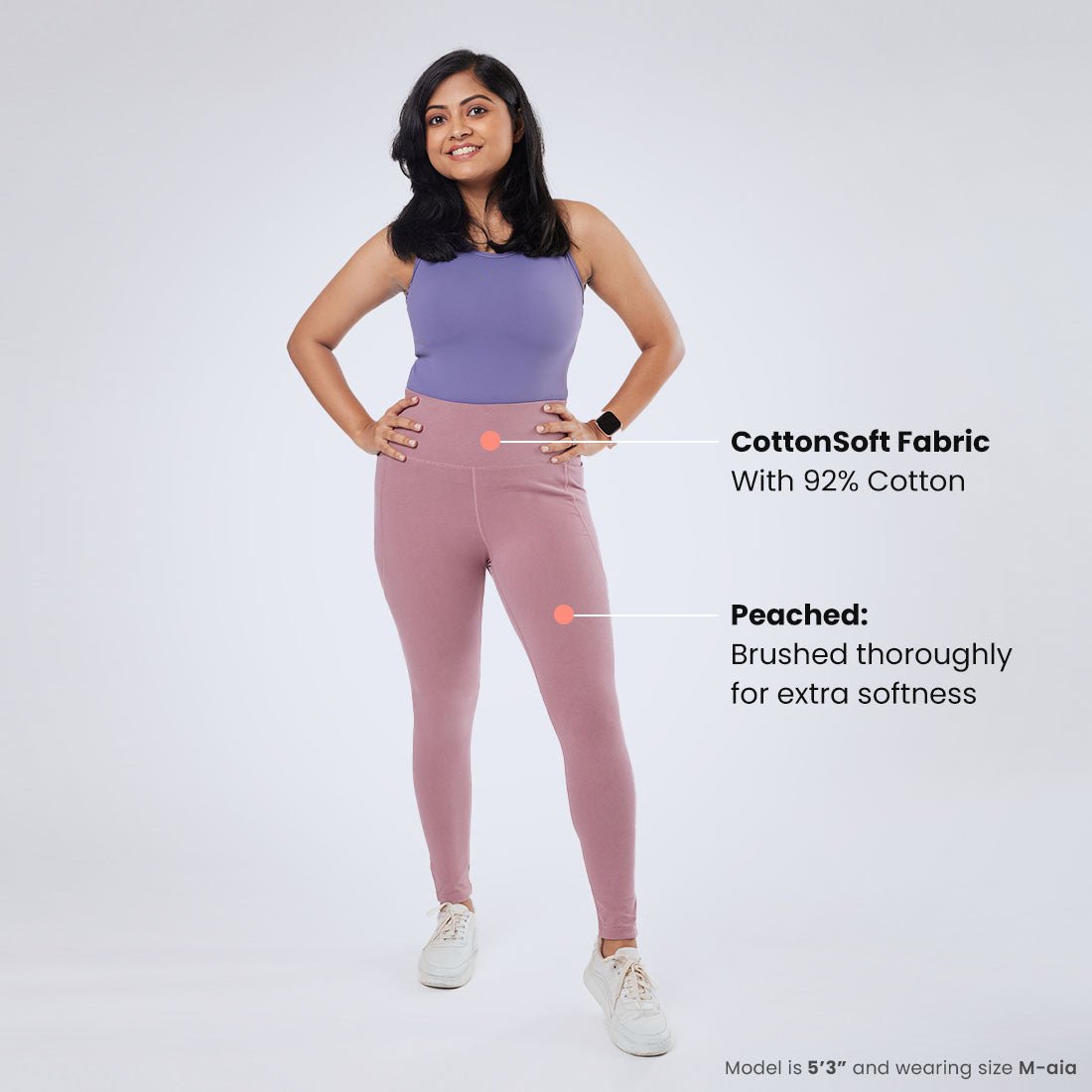 Groove-In Cotton Leggings - BlissClub
