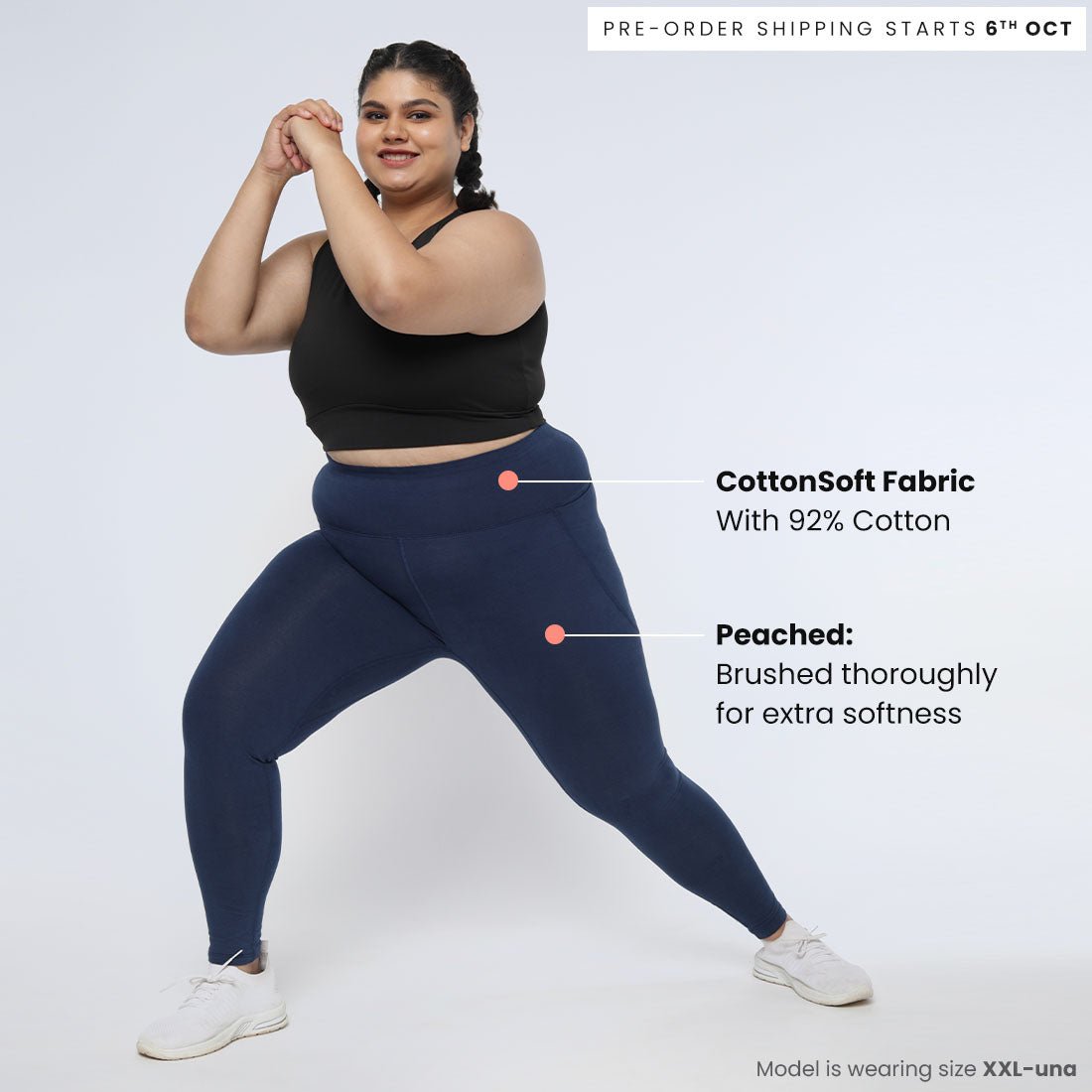 Groove-In Cotton Leggings - BlissClub