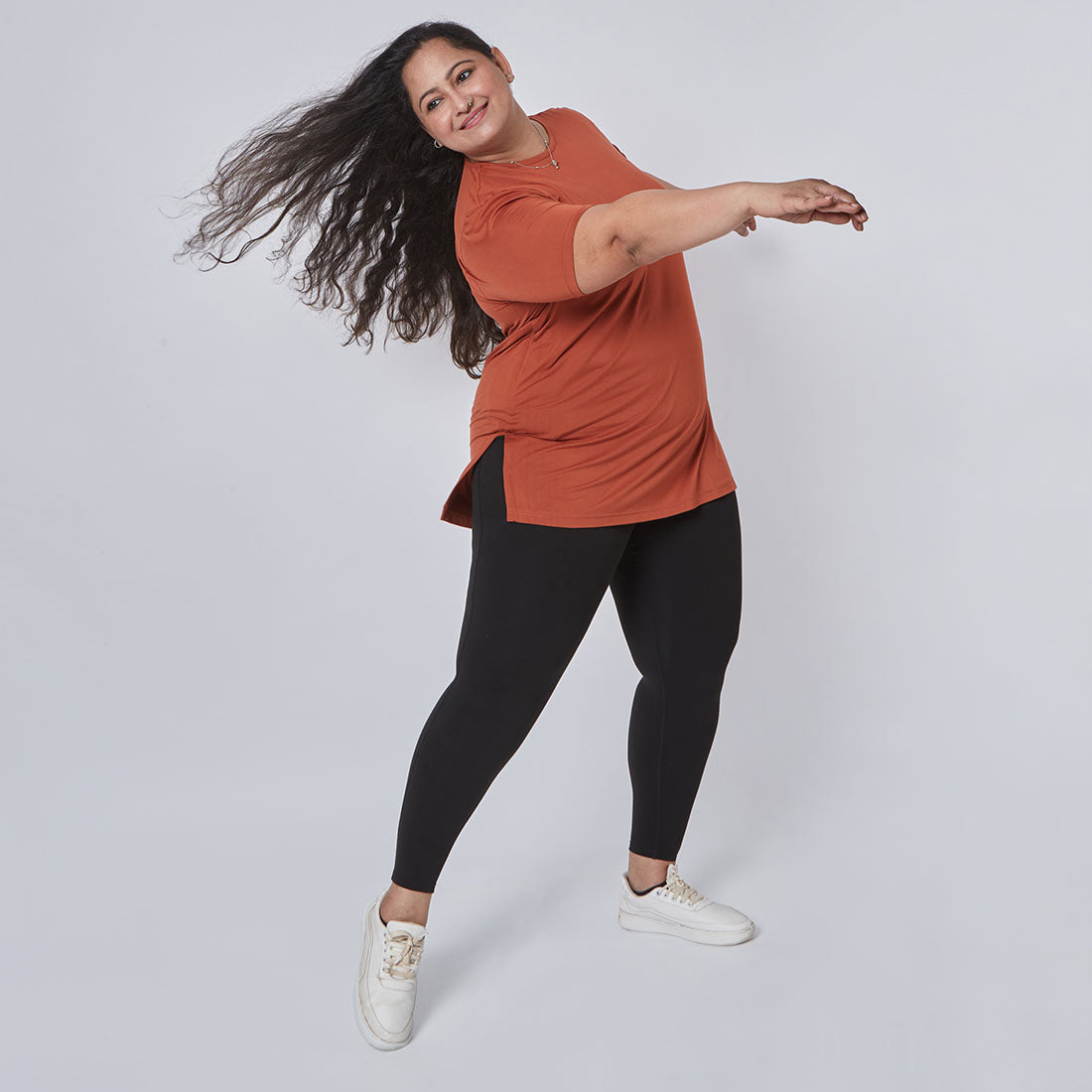 Long T-Shirts with Pockets for Women & Girls