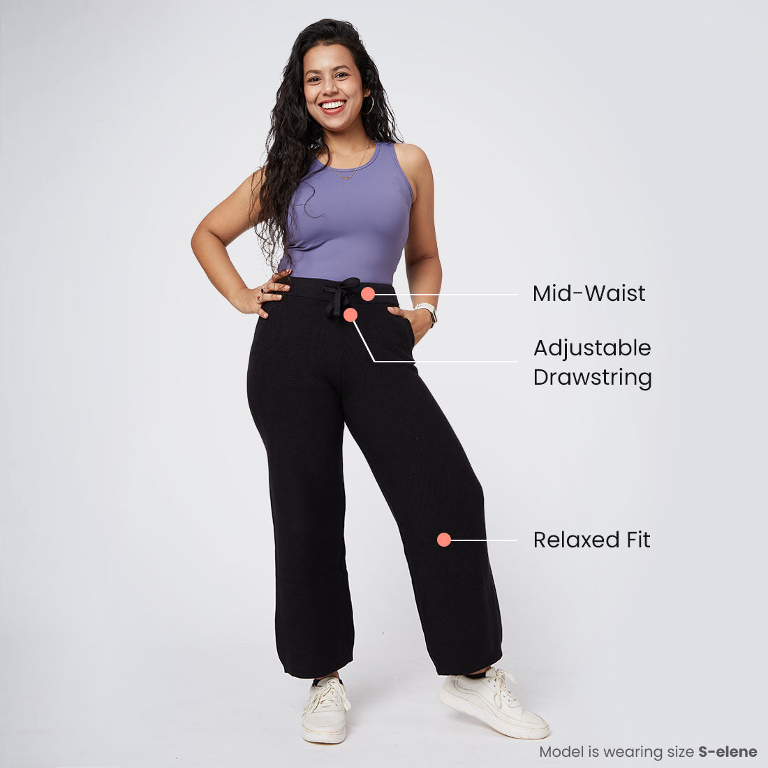 Bliss Black, XS-elene, S-elene, M-aia, L-una, XL-una, XXL-una, XXXL-una, XXXXL-una