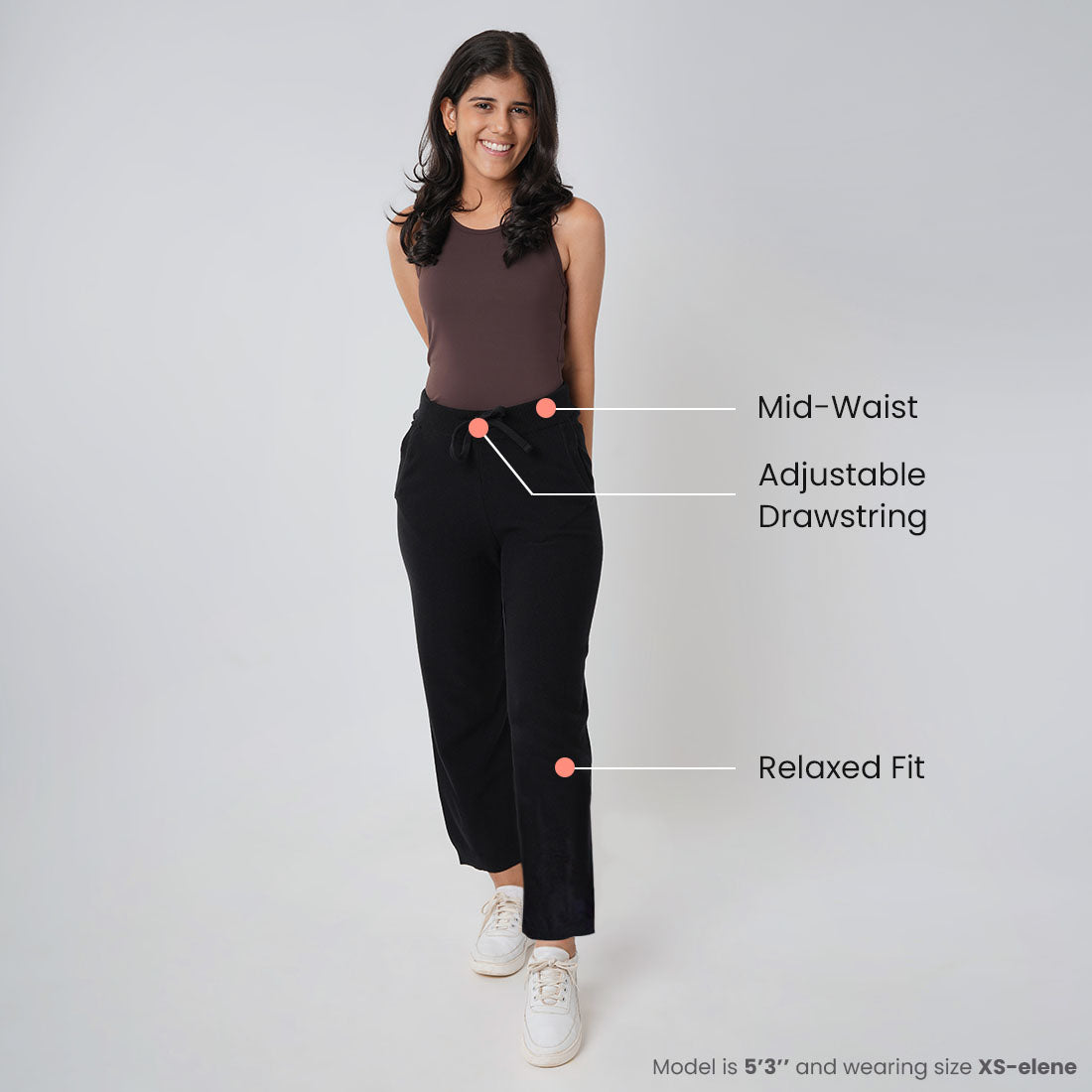 Bliss Black, XS-elene, S-elene, M-aia, L-una, XL-una, XXL-una, XXXL-una, XXXXL-una