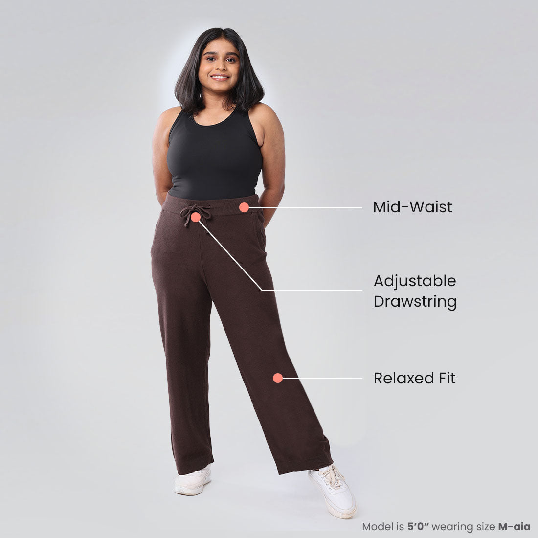 Cotton Pants with Pockets for Women & Girls