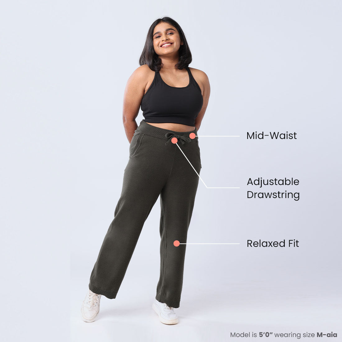 Cotton Pants with Pockets for Women & Girls