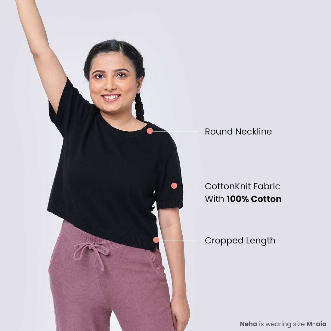 Move All Day Crop Top - BlissClub