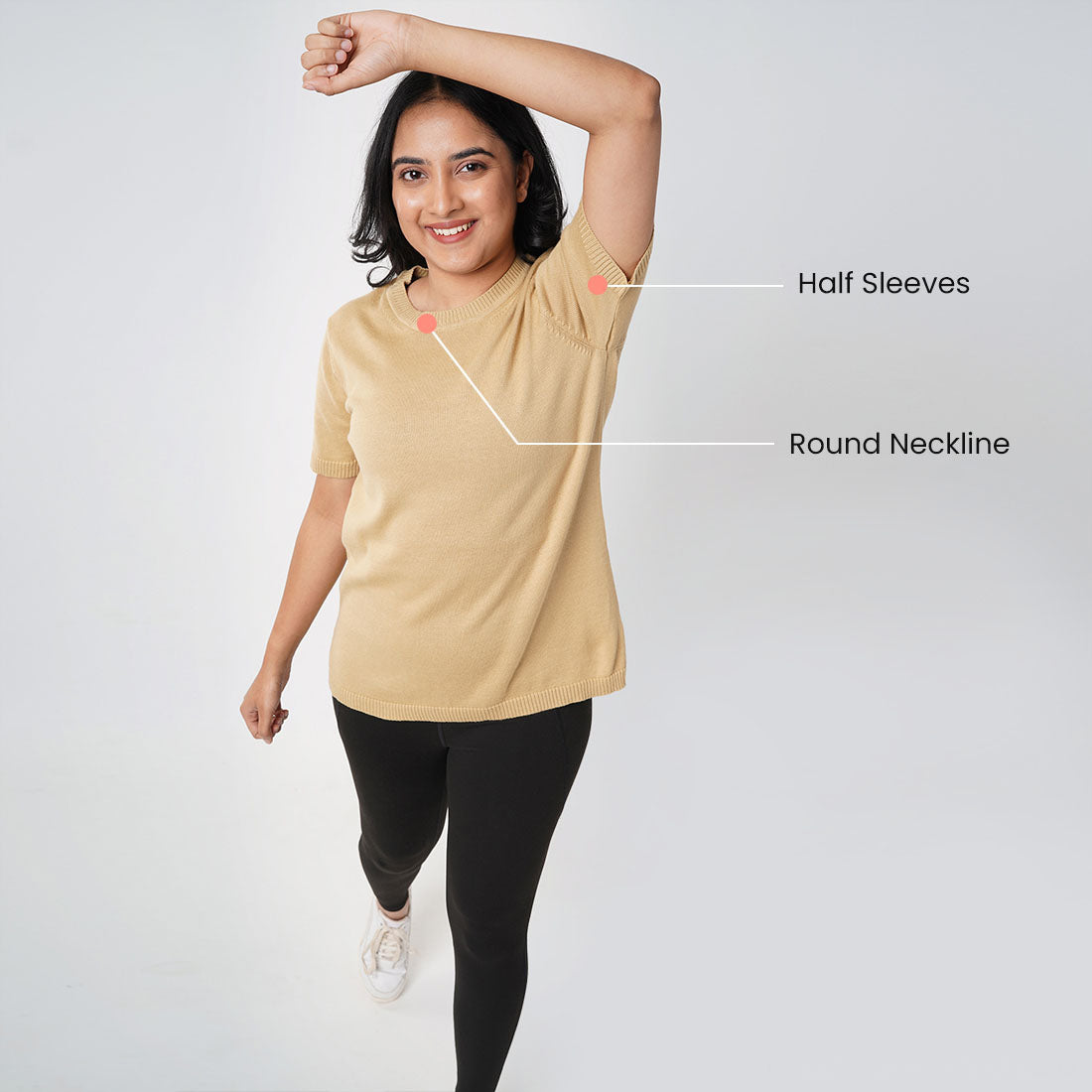Bridget Beige, XS-elene, S-elene, M-aia, L-una, XL-una, XXL-una, XXXL-una