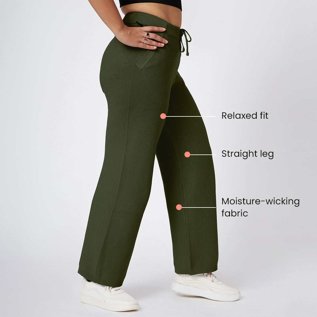 Cotton Pants with Pockets for Women & Girls