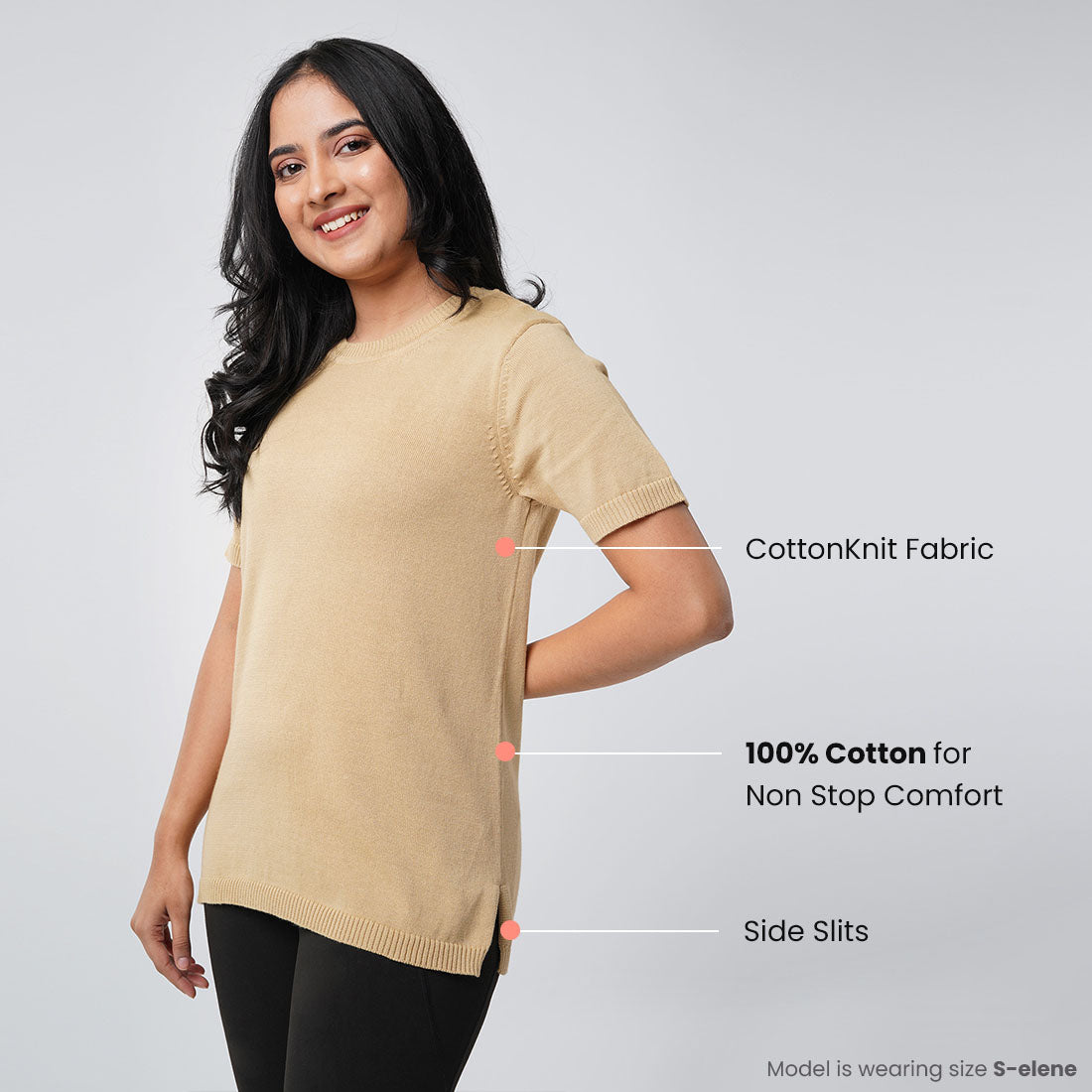 Bridget Beige, XS-elene, S-elene, M-aia, L-una, XL-una, XXL-una, XXXL-una