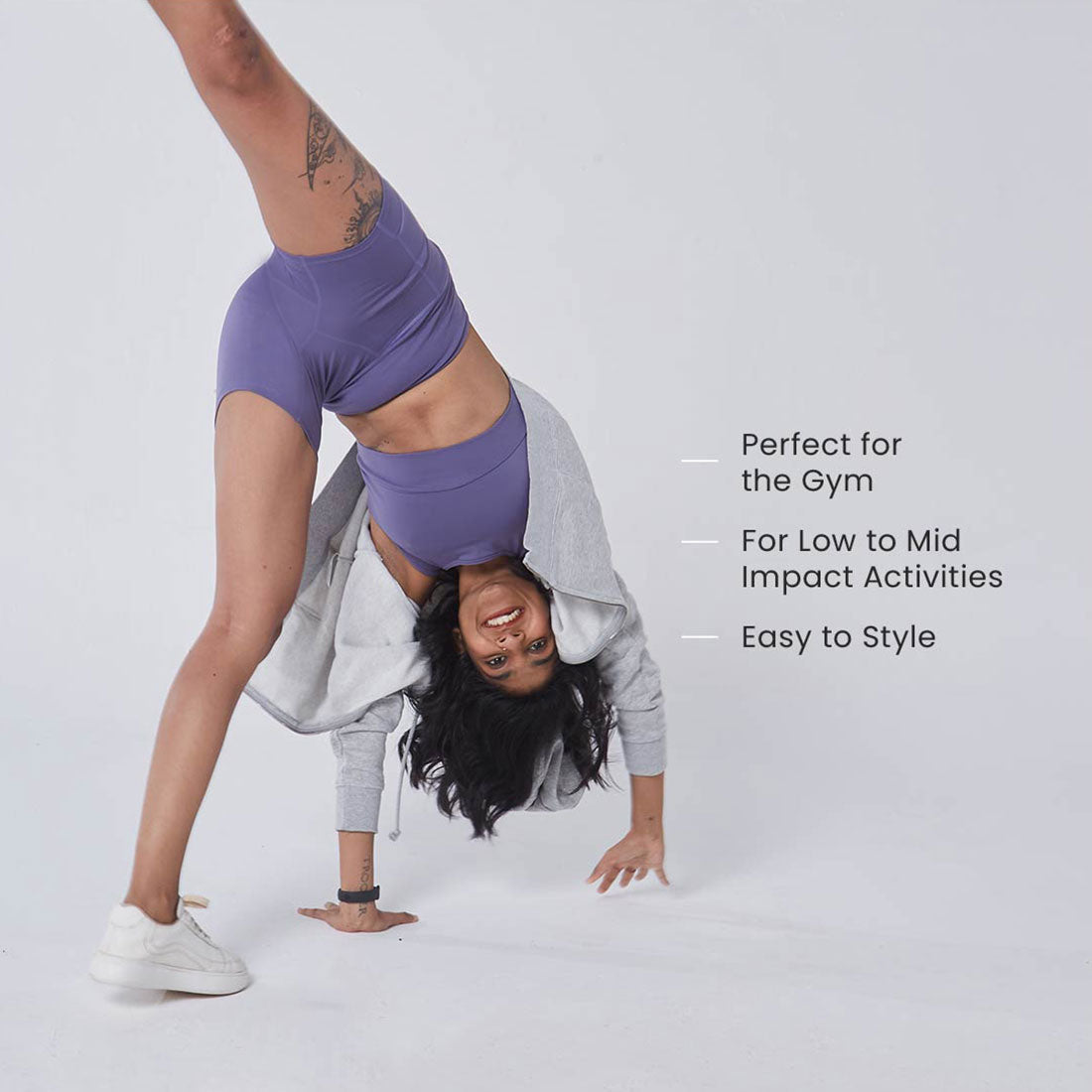 High Waisted Gym Shorts with Pockets for Women