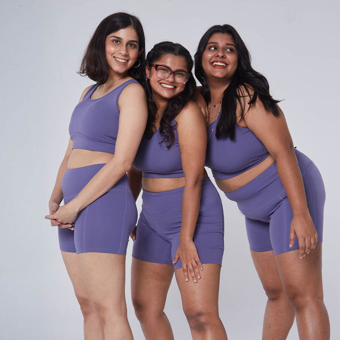 High Waisted Gym Shorts with Pockets for Women