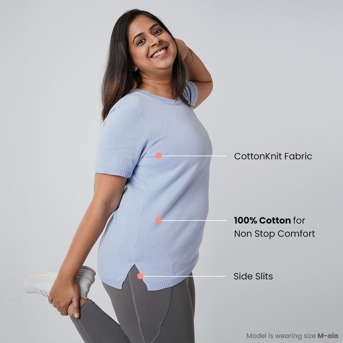 Pearl Periwinkle, XS-elene, S-elene, M-aia, L-una, XL-una, XXL-una, XXXL-una