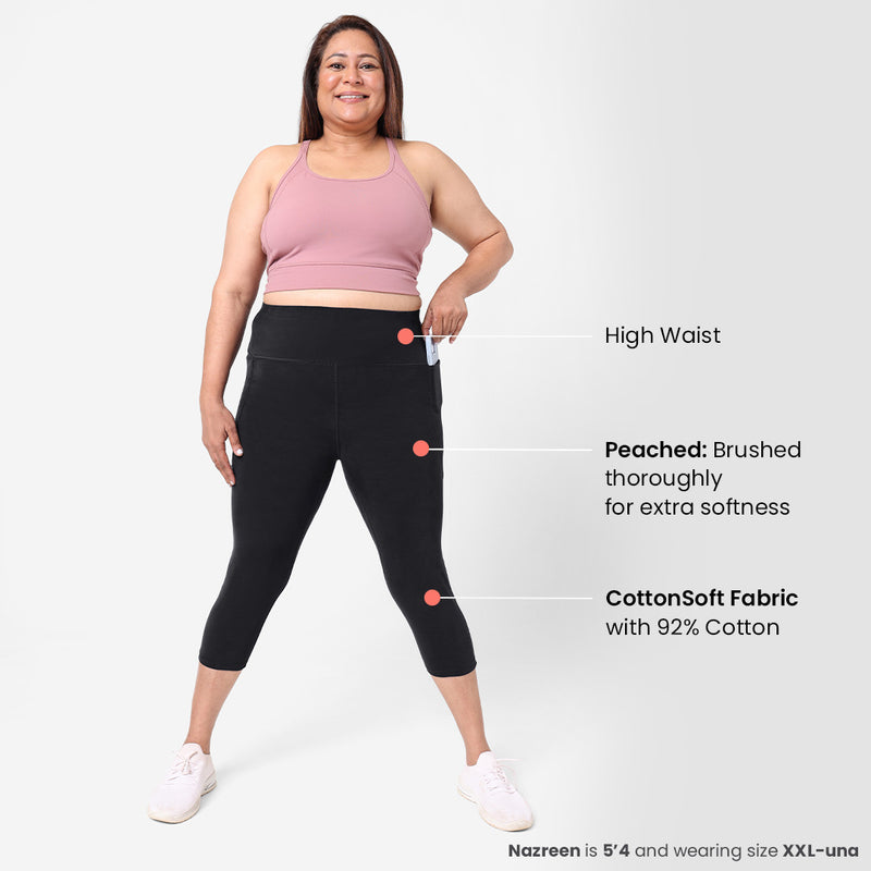 Groove-In Cotton Capris