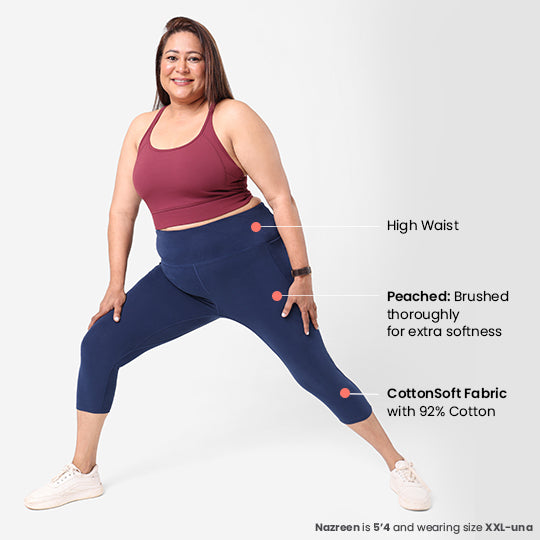 Groove-In Cotton Capris