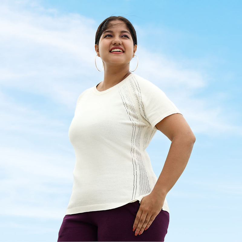 At-Ease Cotton Knit Top 2.0