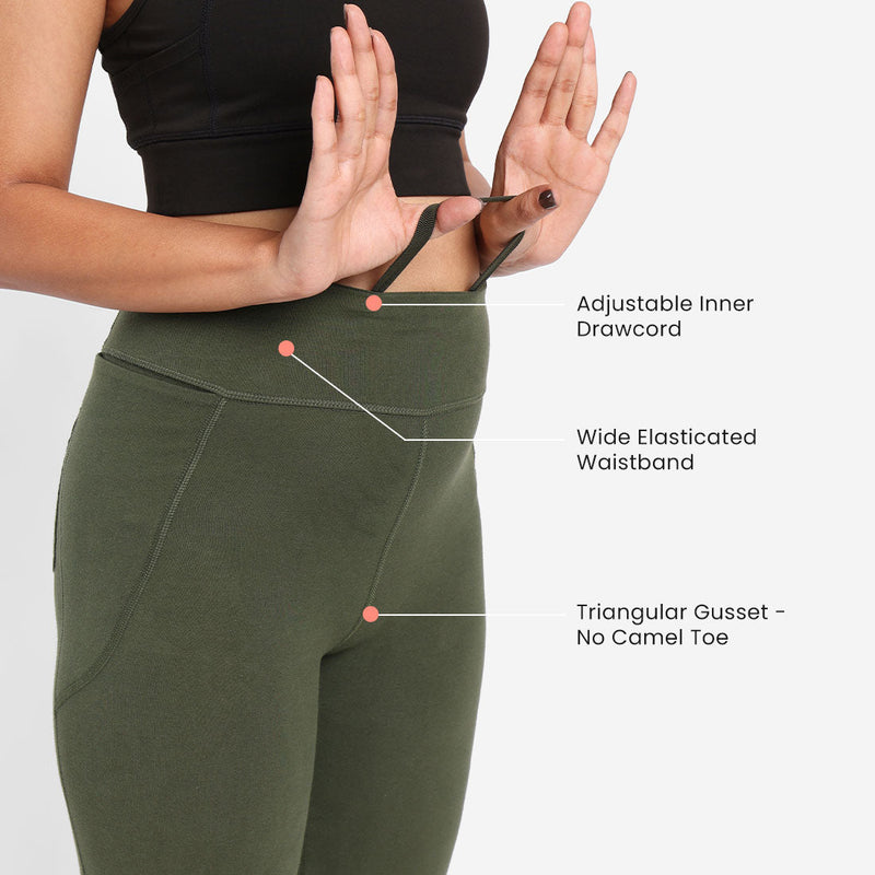 Groove-In Cotton Flare Pants - Tall