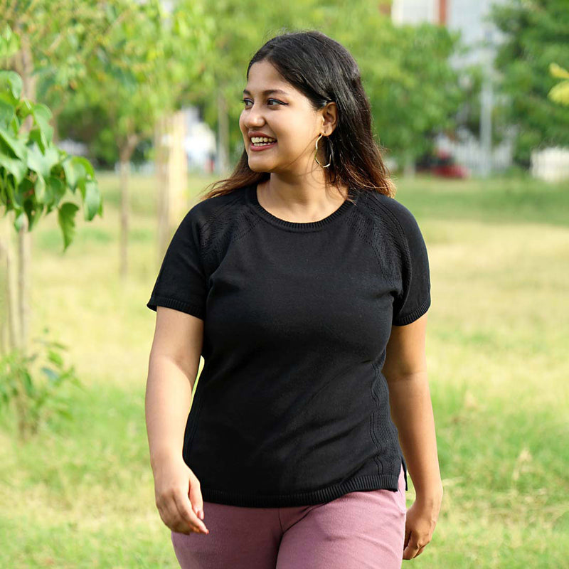 At-Ease Cotton Knit Top 2.0