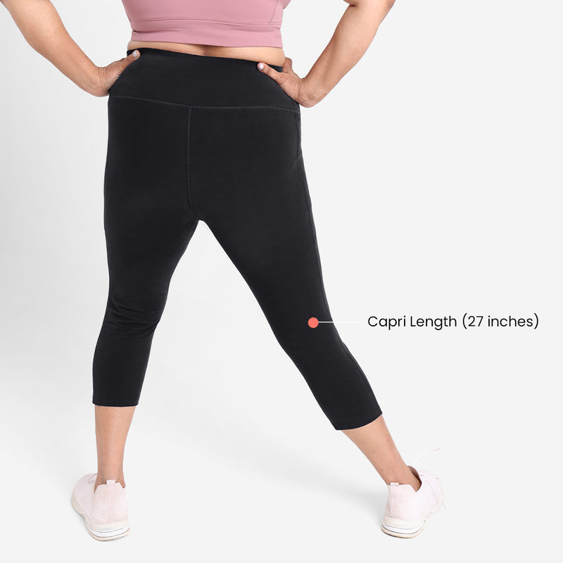 Groove-In Cotton Capris