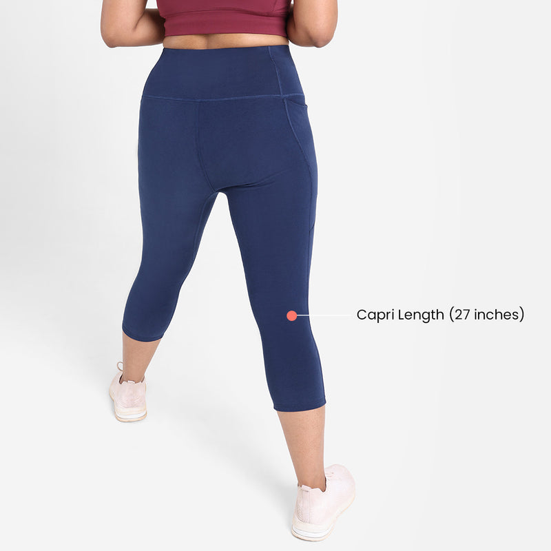 Groove-In Cotton Capris