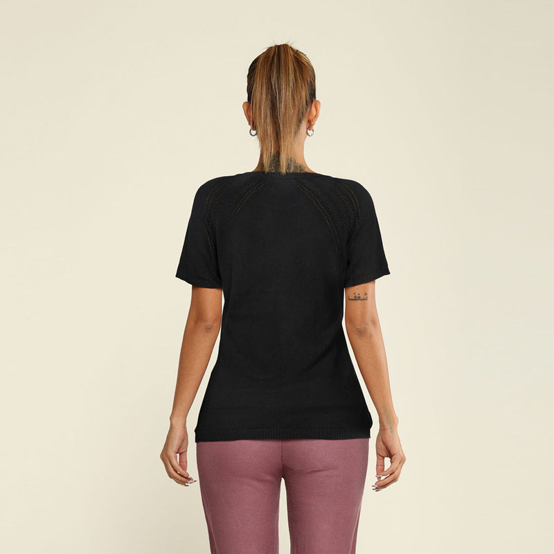 At-Ease Cotton Knit Top 2.0