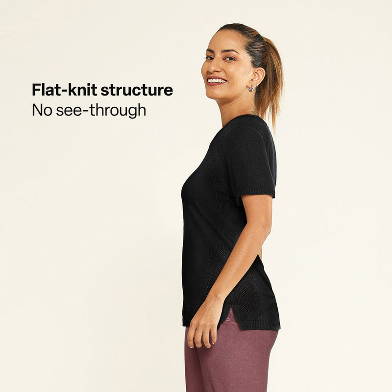 At-Ease Cotton Knit Top 2.0