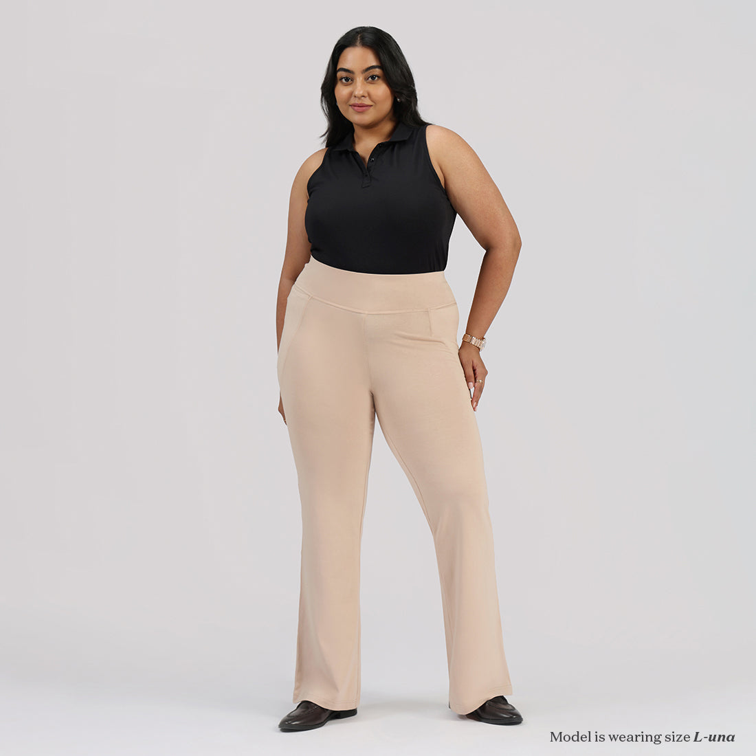 AM:PM Cotton Flare Pants Tall