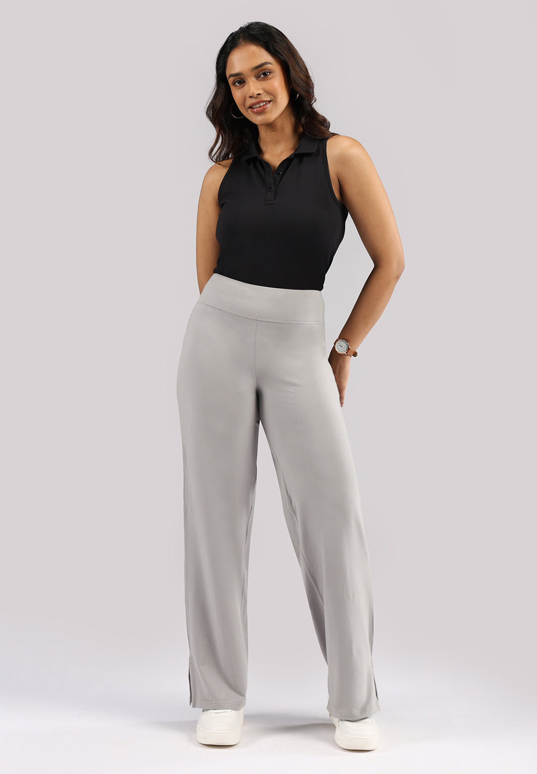 AM:PM Air Wide Trousers - Cotton Tall