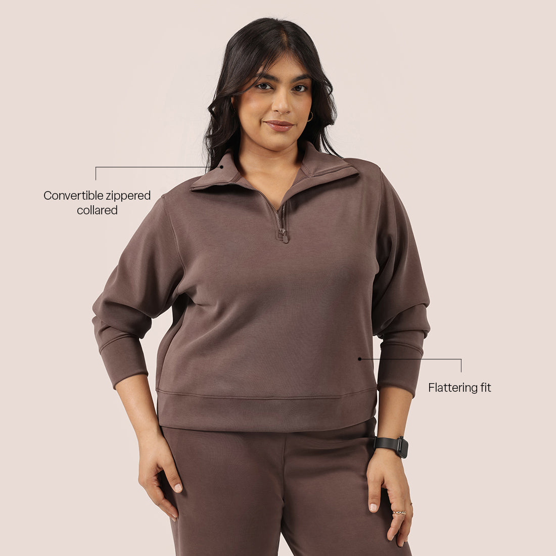 BareButter™ Pullover With Zipper