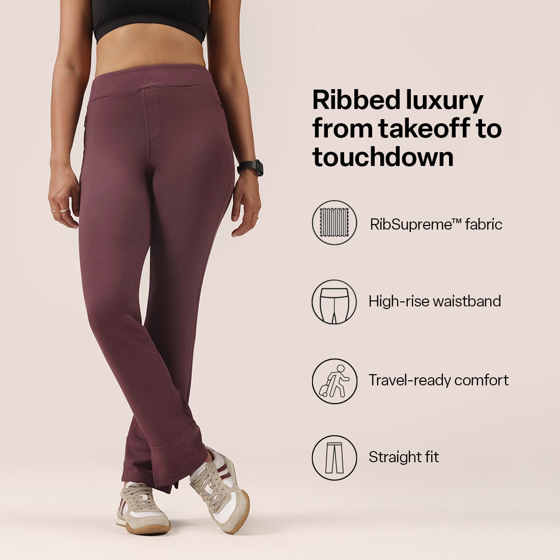 RibSupreme™ Straight Pants
