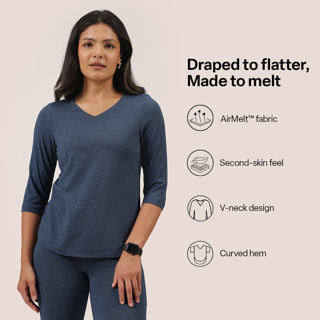 AirMelt ™ Apple Hem Tee