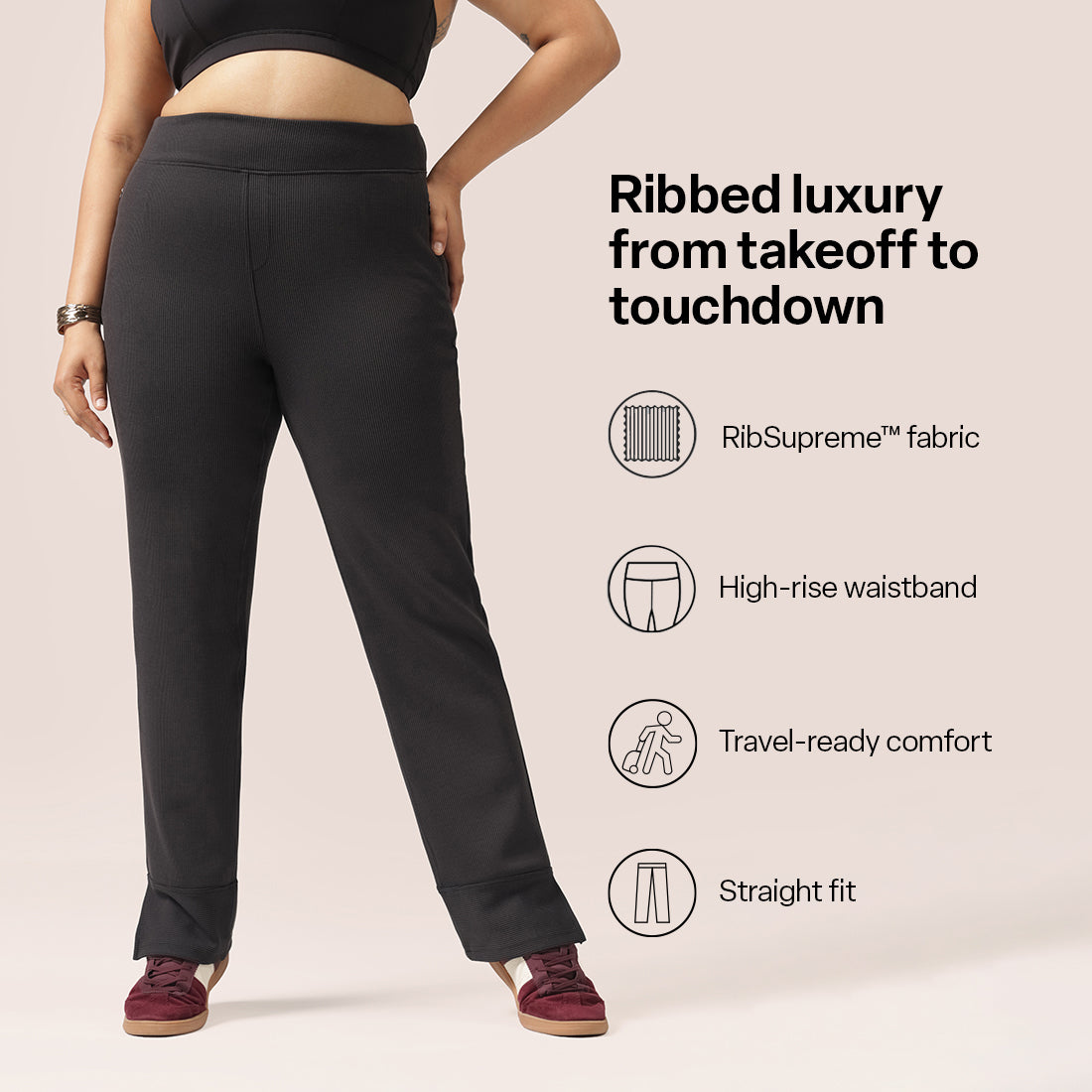 RibSupreme™ Straight Pants