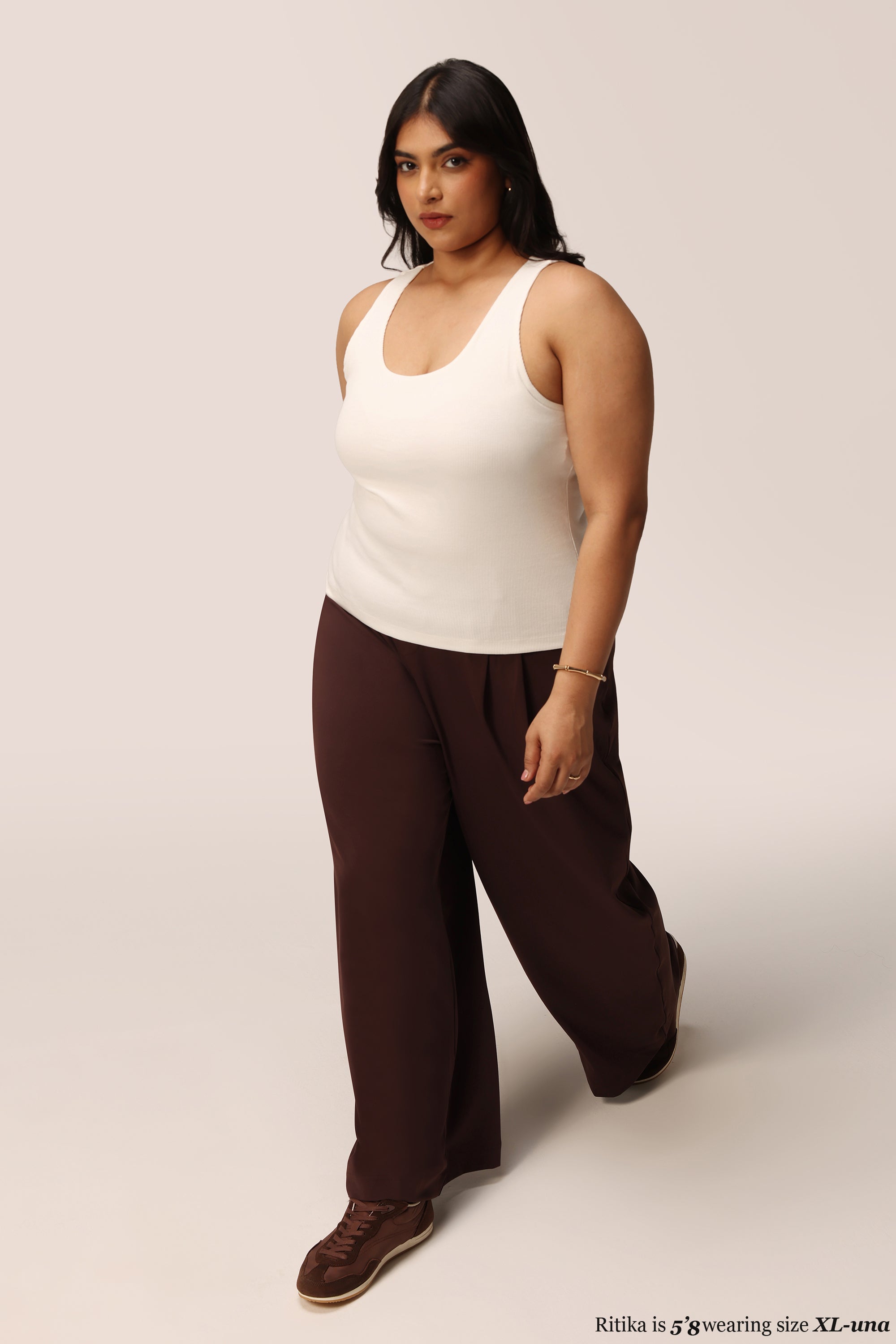 Blissentials Round Neck Built In Bra Top