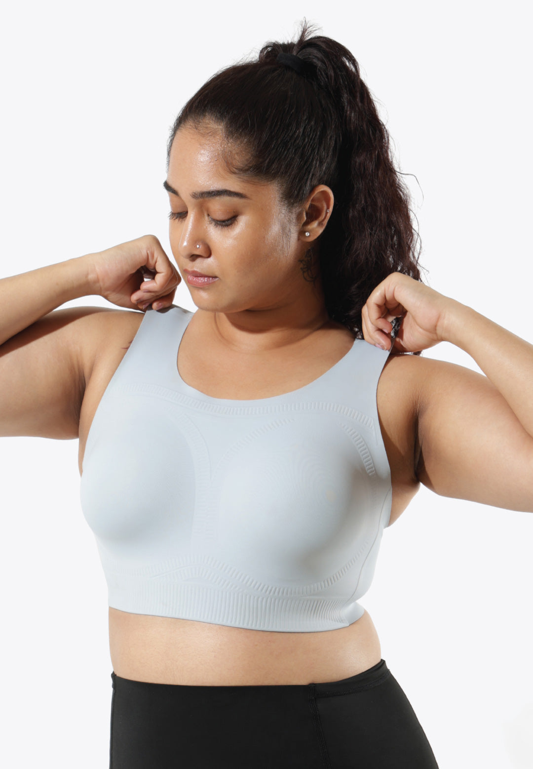 Plus size sports bra hot sale online