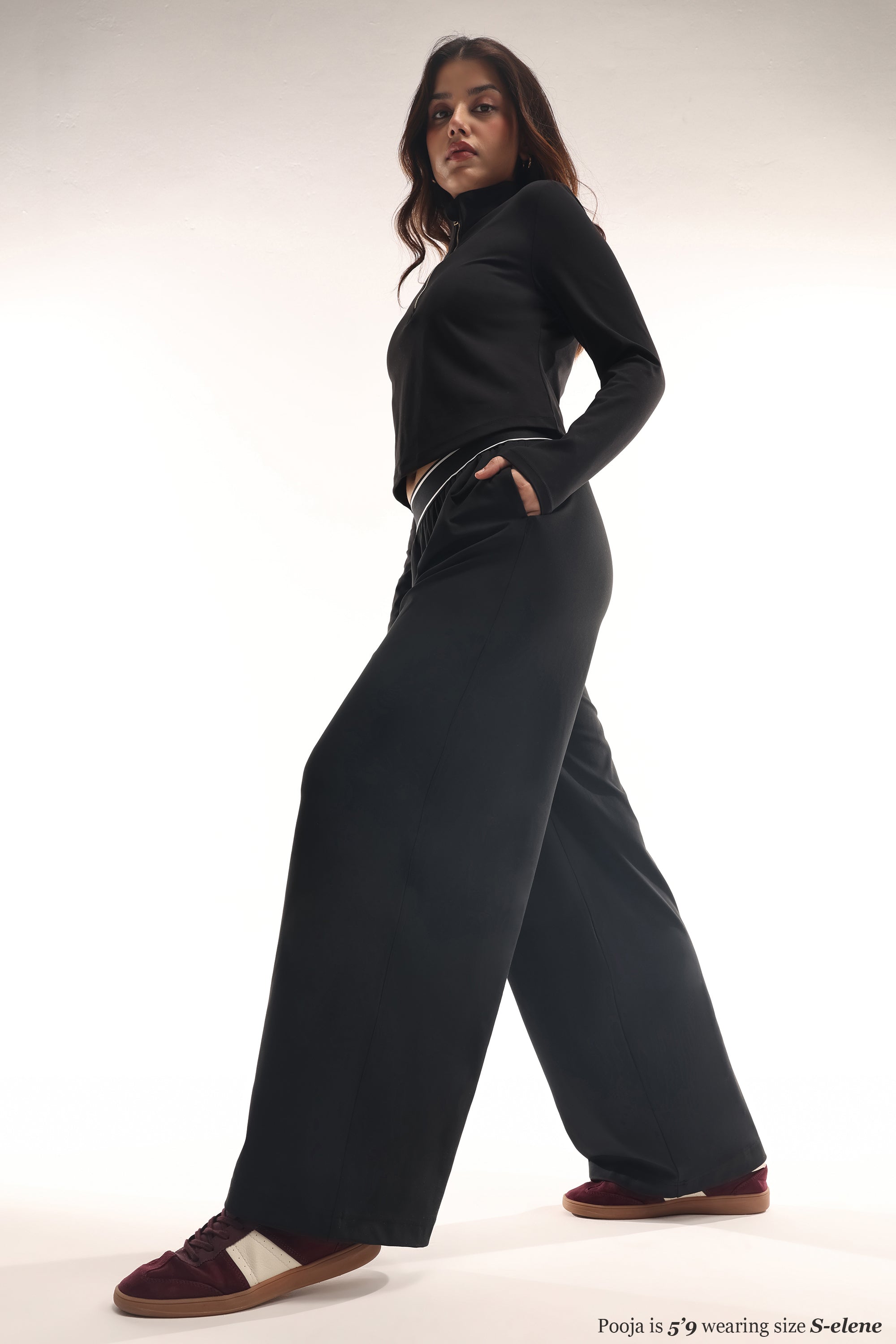Cloud Korean Active Wide Pants
