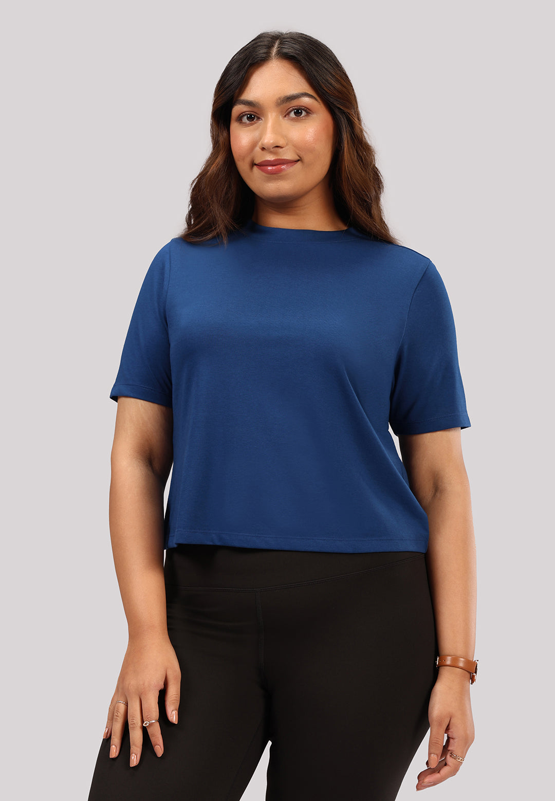 Cotton Pro High Neck Top