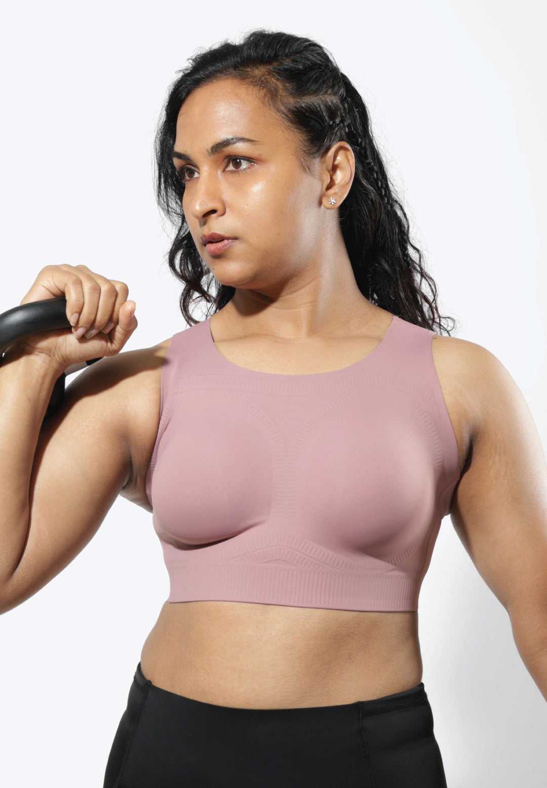 Breast Band, No-Bounce, High Impact Sports Bra Support Band