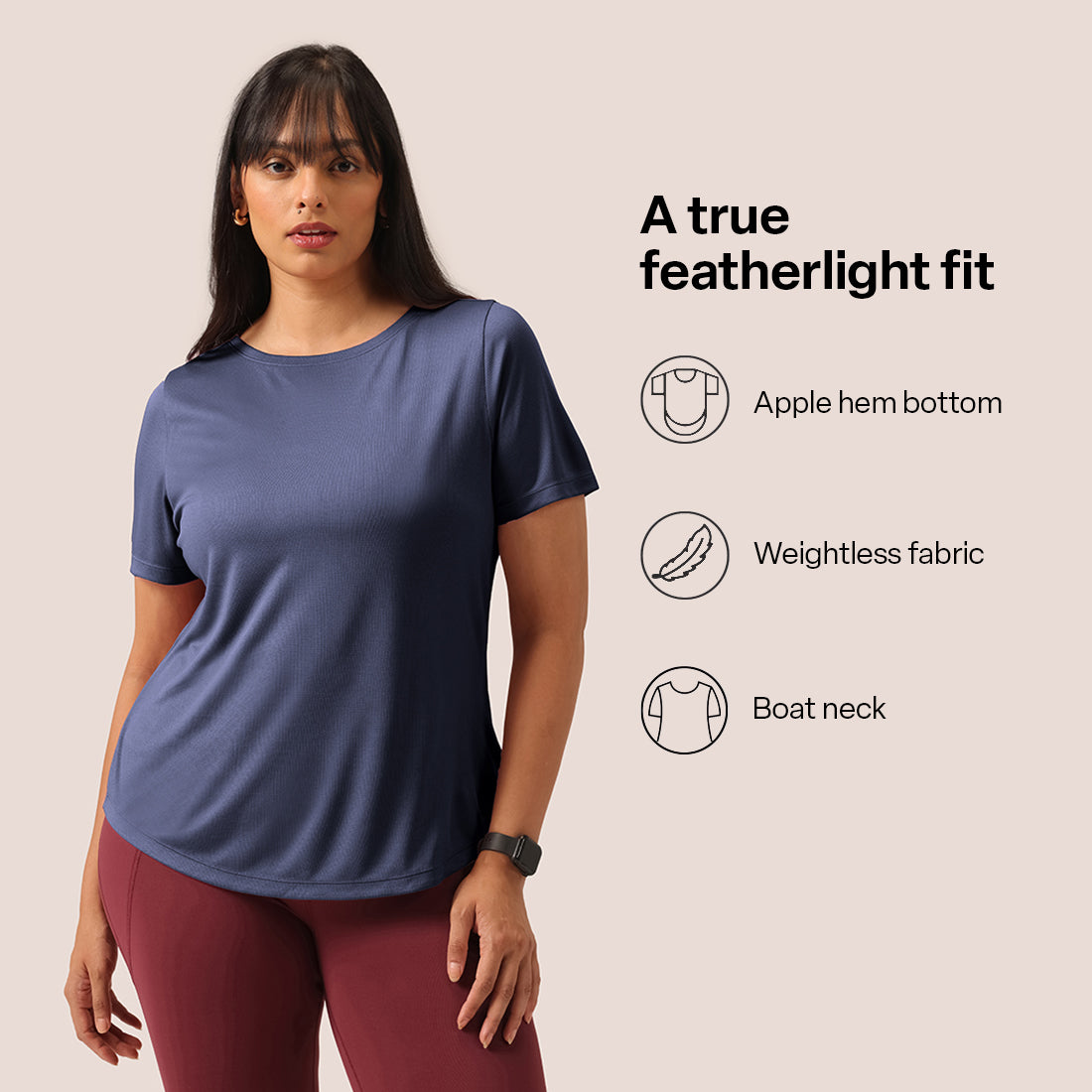 CloudFlex Apple Hem Tee