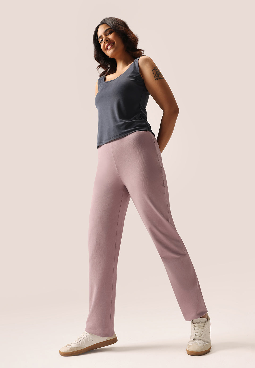 AM:PM Cotton Straight Pants Tall