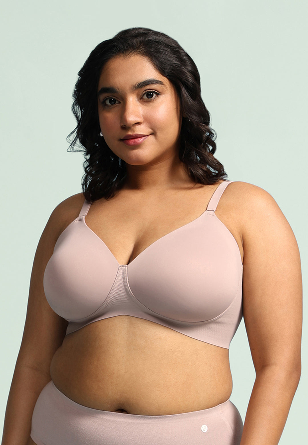 FreeDame Tri-Zone Wire-Free T-Shirt Bra