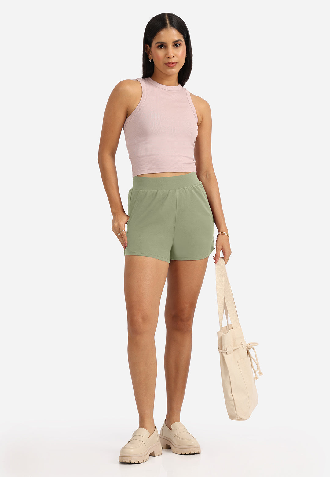 Groove-in Cotton Shorts