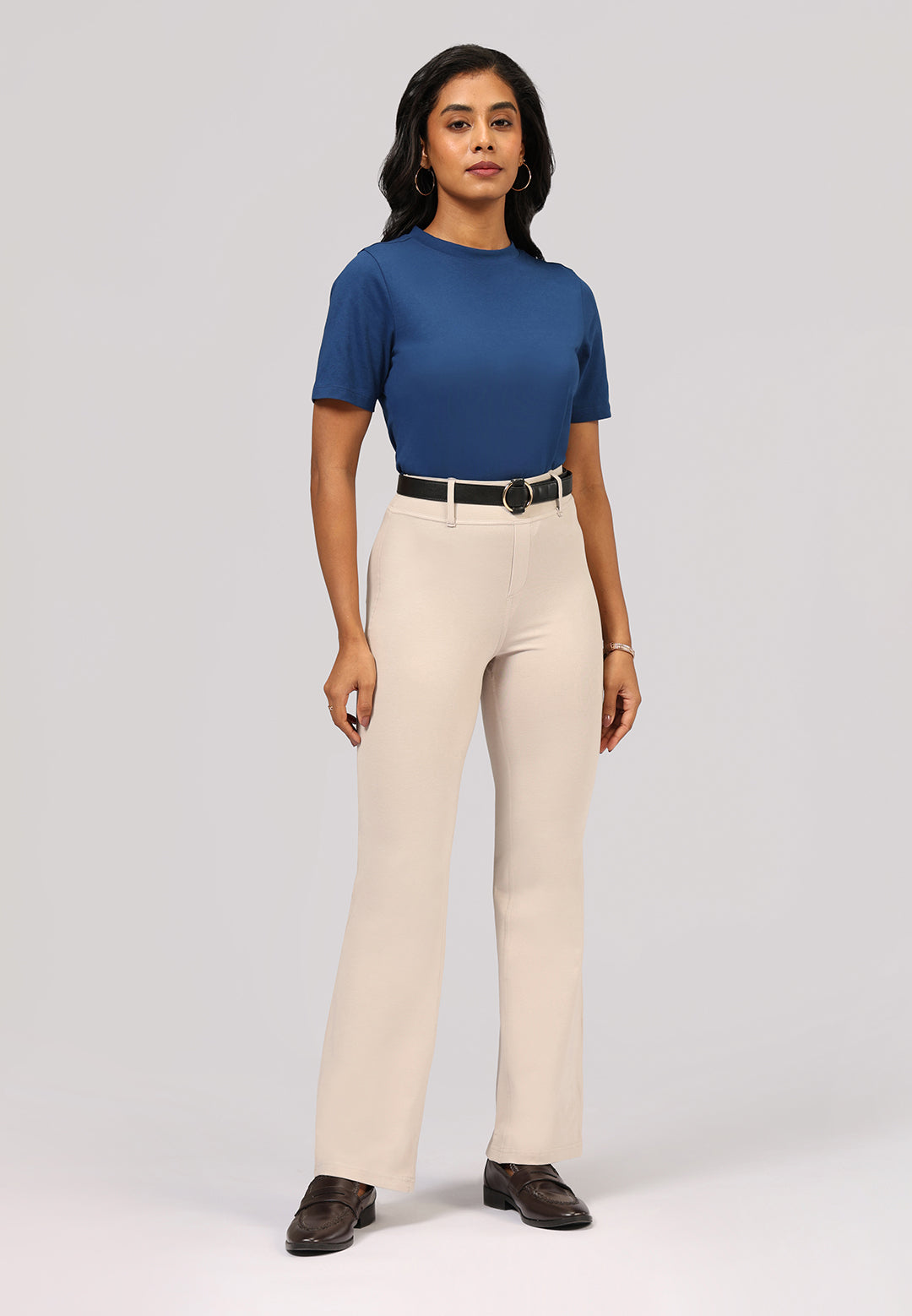 AM:PM Air Flare Trousers - Cotton