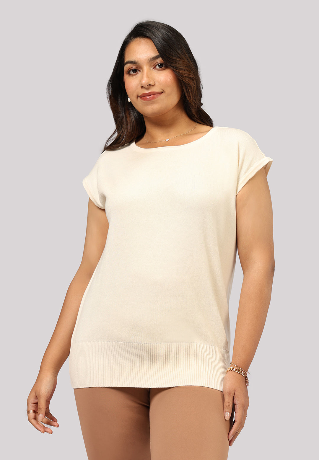 Move All Day Cap Sleeves Top