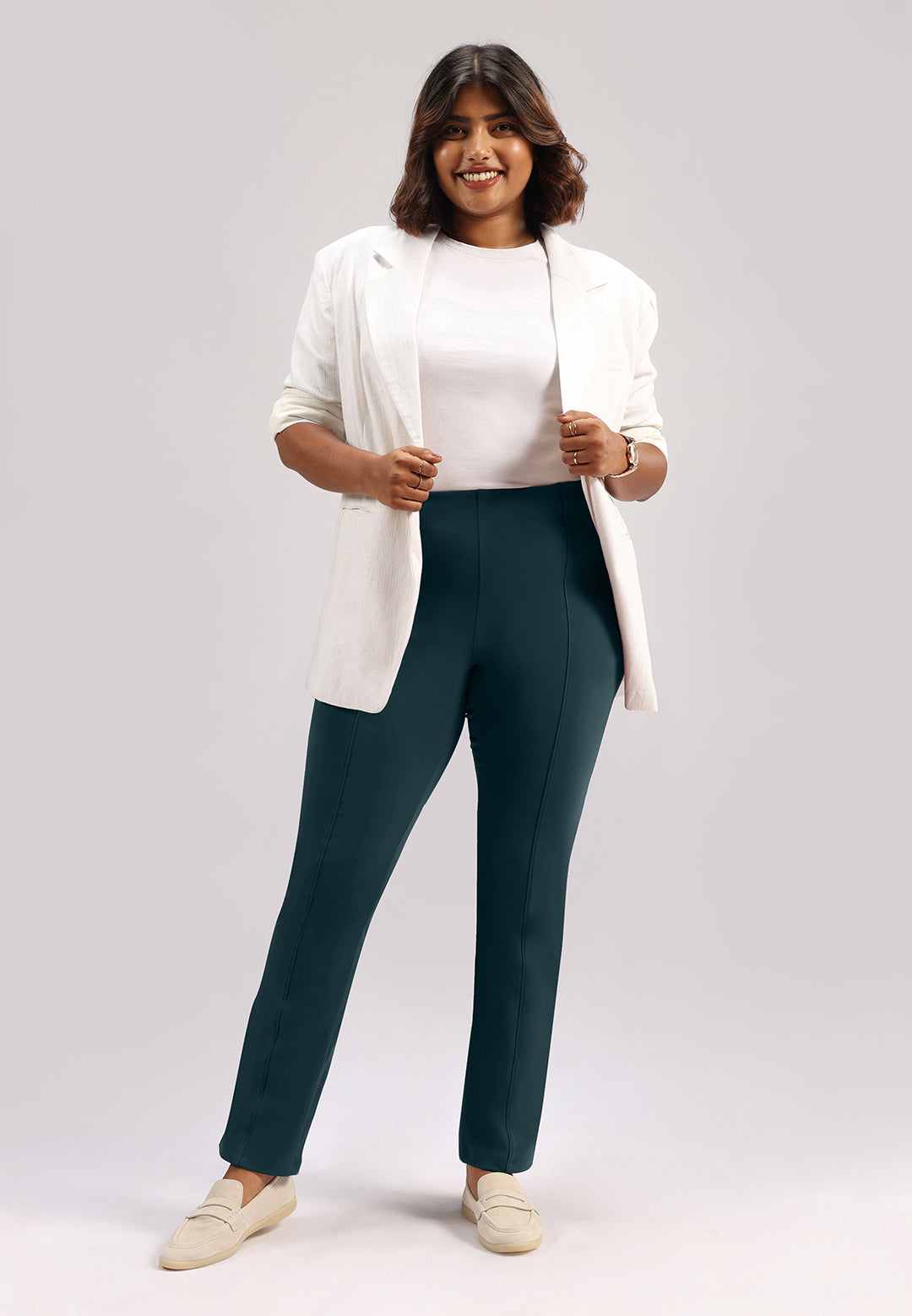 Formal Pants For Black Stretch Dress Pants Plus Size Dress Capri