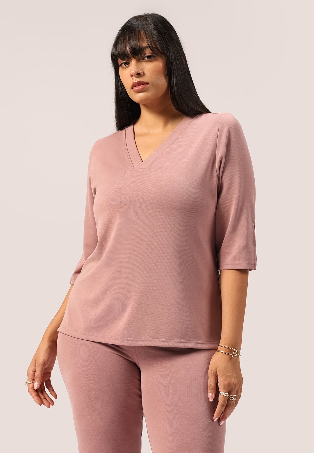 PetalRib™ Slit Sleeve Top