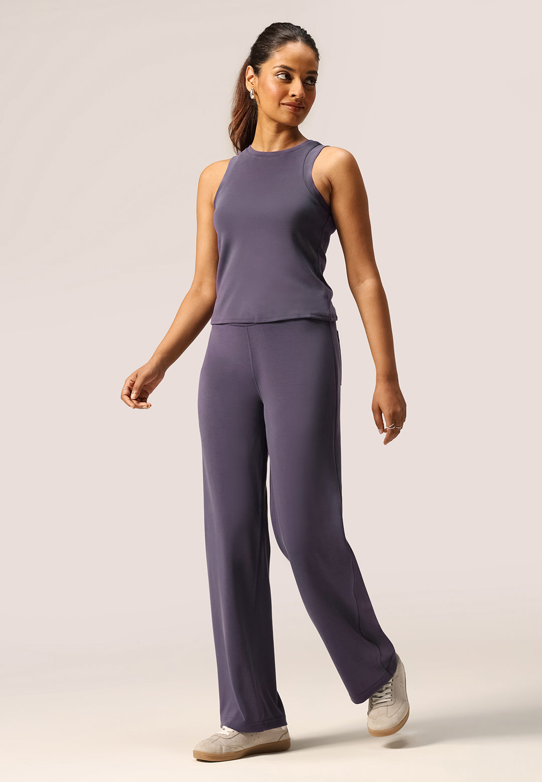 PetalRib™ Wide Leg Pants