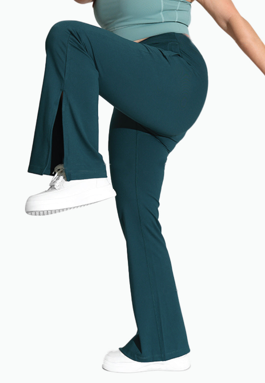 Buy BlissClub Women's Regular Pants (BC_Flarepants_Black_XL Women's Regular  Pants (BC_Flarepants_Pine_XL Combo at