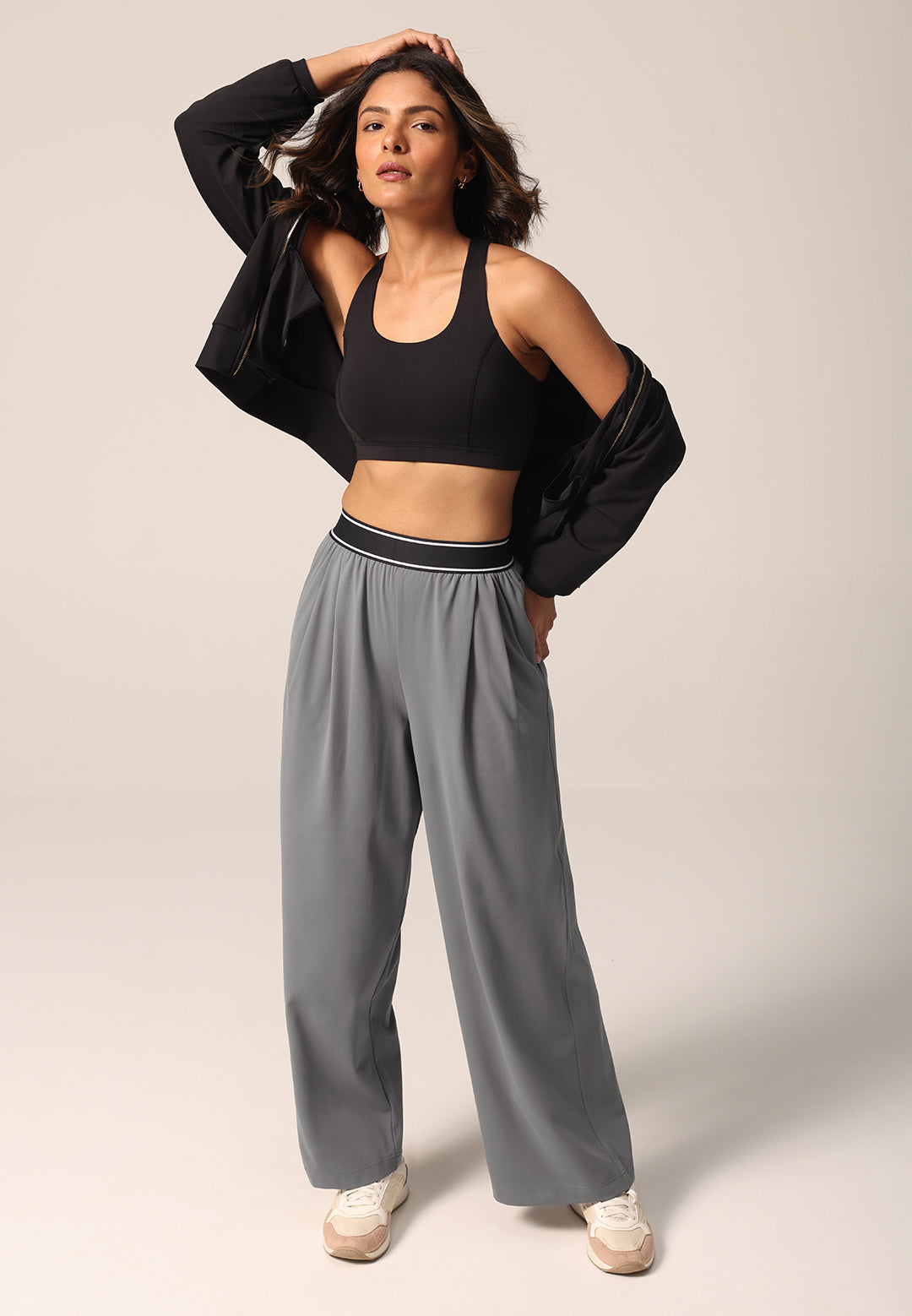 Cloud Korean Active Wide Pants